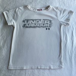 Under armour white tee-shirt
